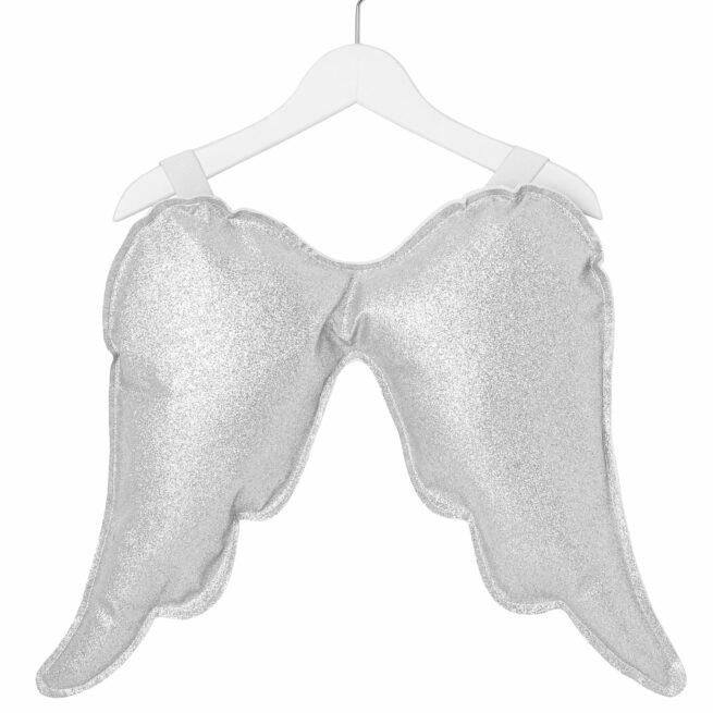 WINGS DANGE PAILLETTES ARGENT DEGUISEMENT ENFANT A033