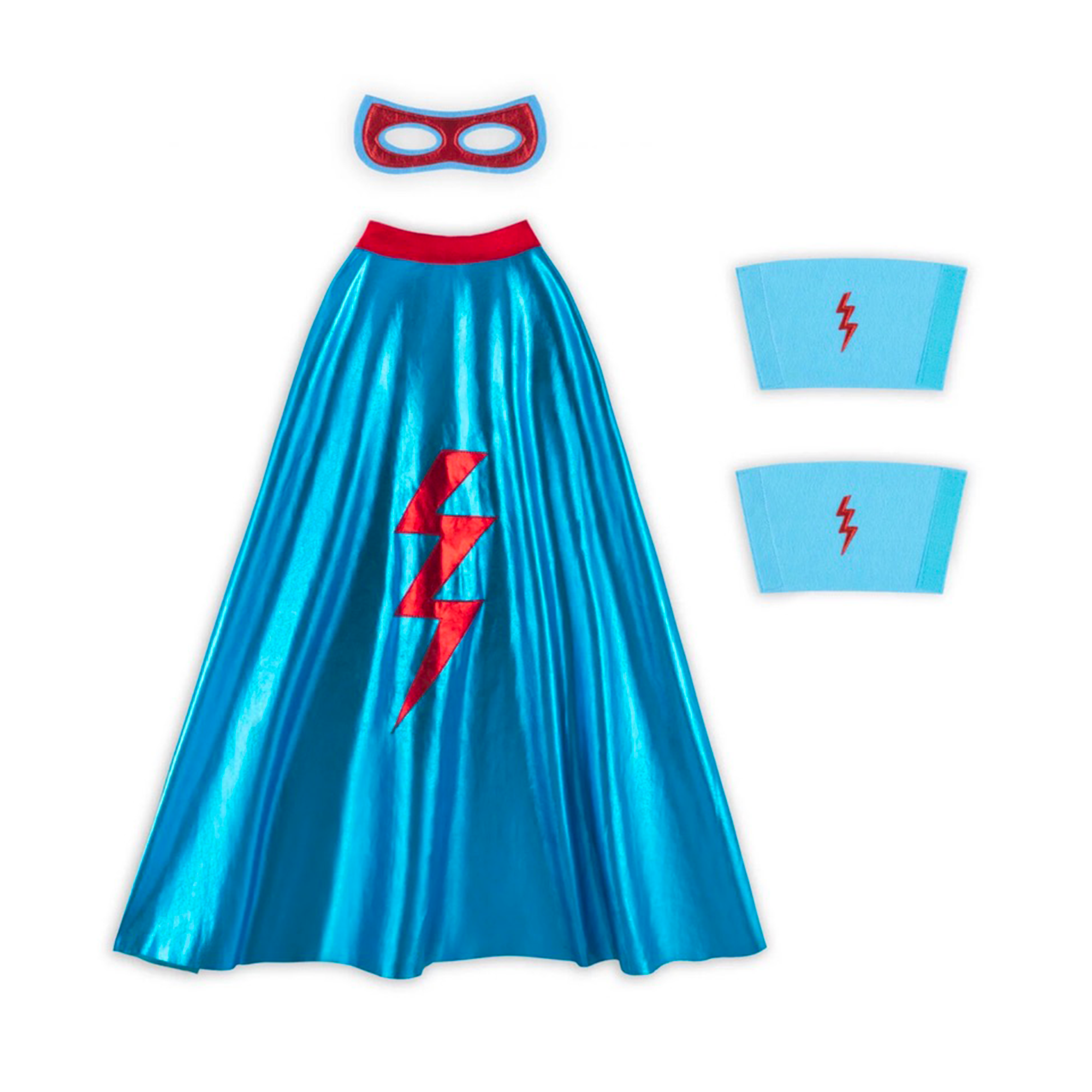 SET SUPER HEROS BLEU ROUGE S068 RATATAM KIDS