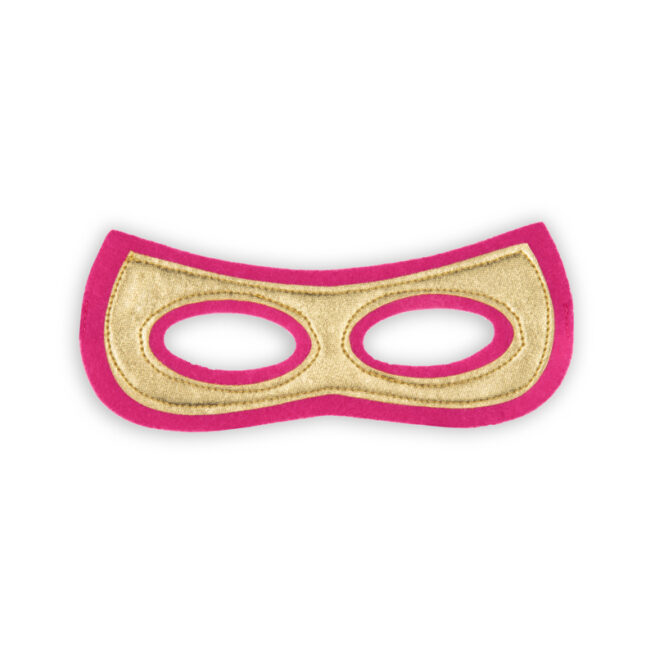 DEGUISEMENT POUR ENFANT KIT SUPER HERO ROSE SUPERGIRL AVEC MASQUE CAPE ET MANCHETTES S070 RATATAM KIDS