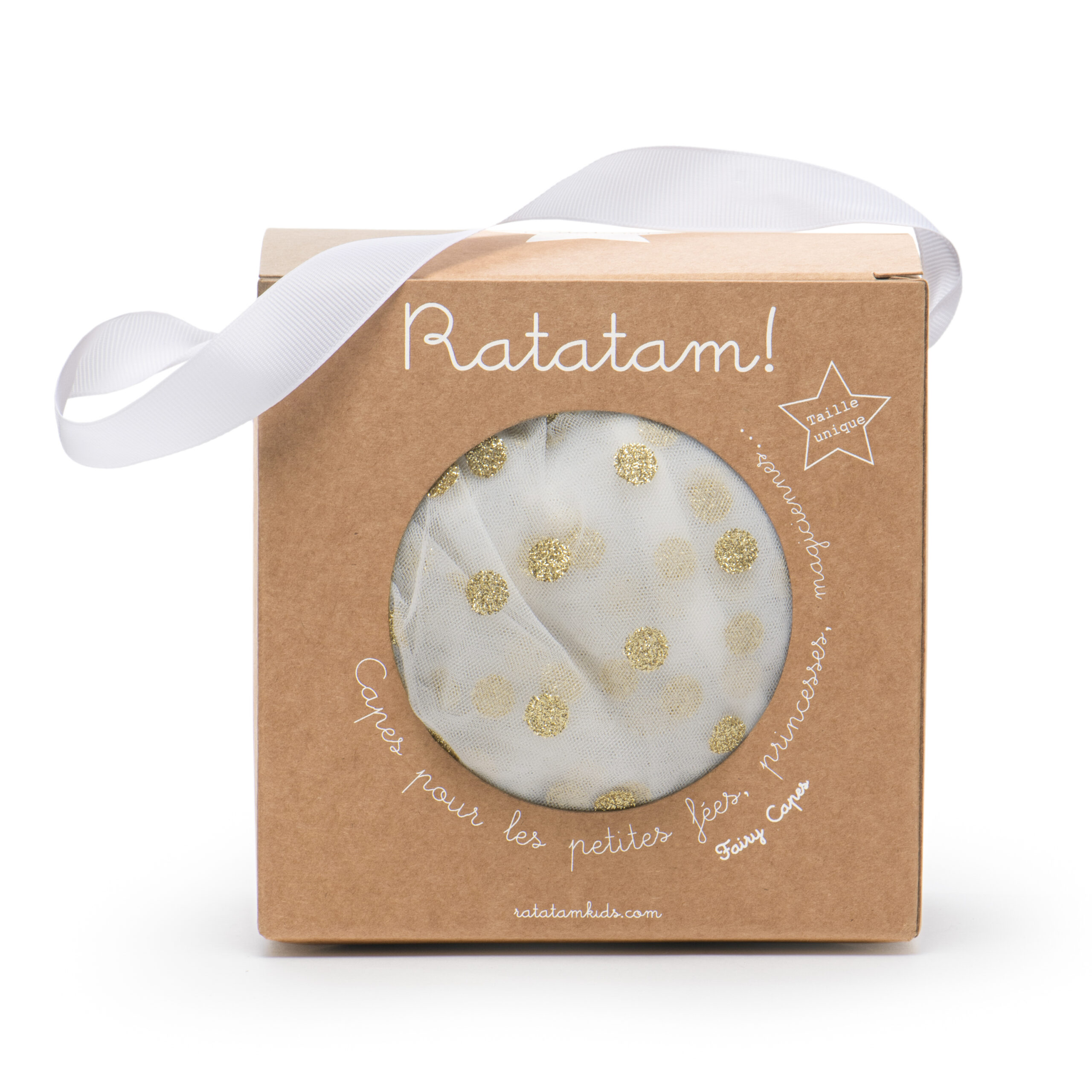 CP-D002-CAPE-FEE-POIS-OR-PACKSHOT-0 CAPE FEE POIS OR DEGUISEMENT POUR ENFANTS RATATAM KIDS CP-D002