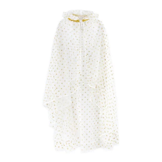 CAPE A POIS DORE RATATAM KIDS CP-D002 DEGUISEMENT POUR ENFANT