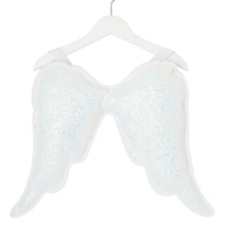 GLITTERY WHITE DANGE WINGS CHILD DISGUISE A037