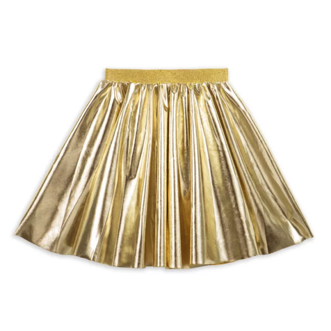 Twisting elastic skirt Gold Ratatam Official Website