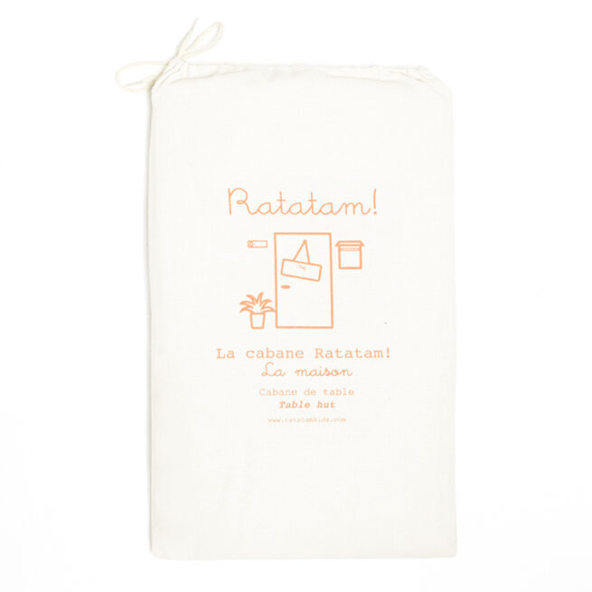 CABANE DE TABLE MAISON ORANGE RATATAM KIDS TC-L018