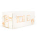 CABANE DE TABLE MAISON ORANGE RATATAM KIDS TC-L018