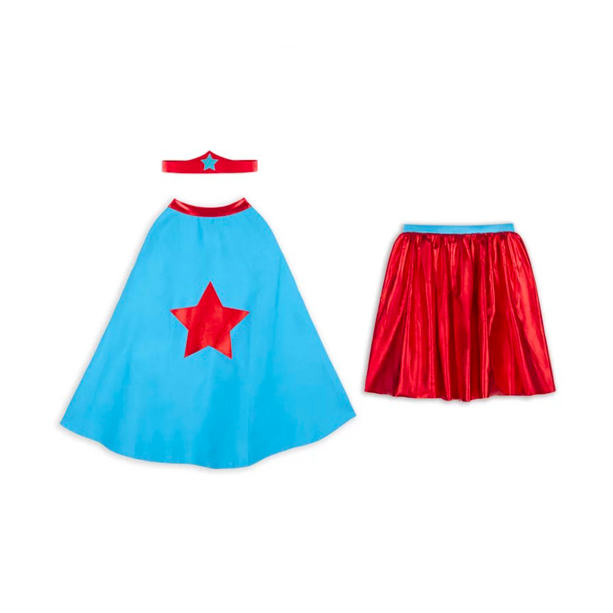 SM073 KIT SUPER GIRL ROUGE ET BLEU RATATAM KIDS