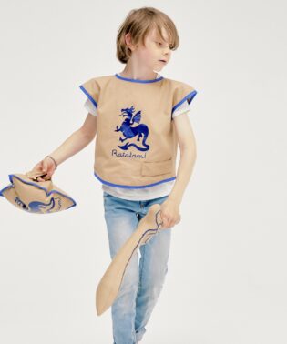 DEGUISEMENT CHEVALIER BLEU POUR ENFANT RATATAM KIDS CM-CH013