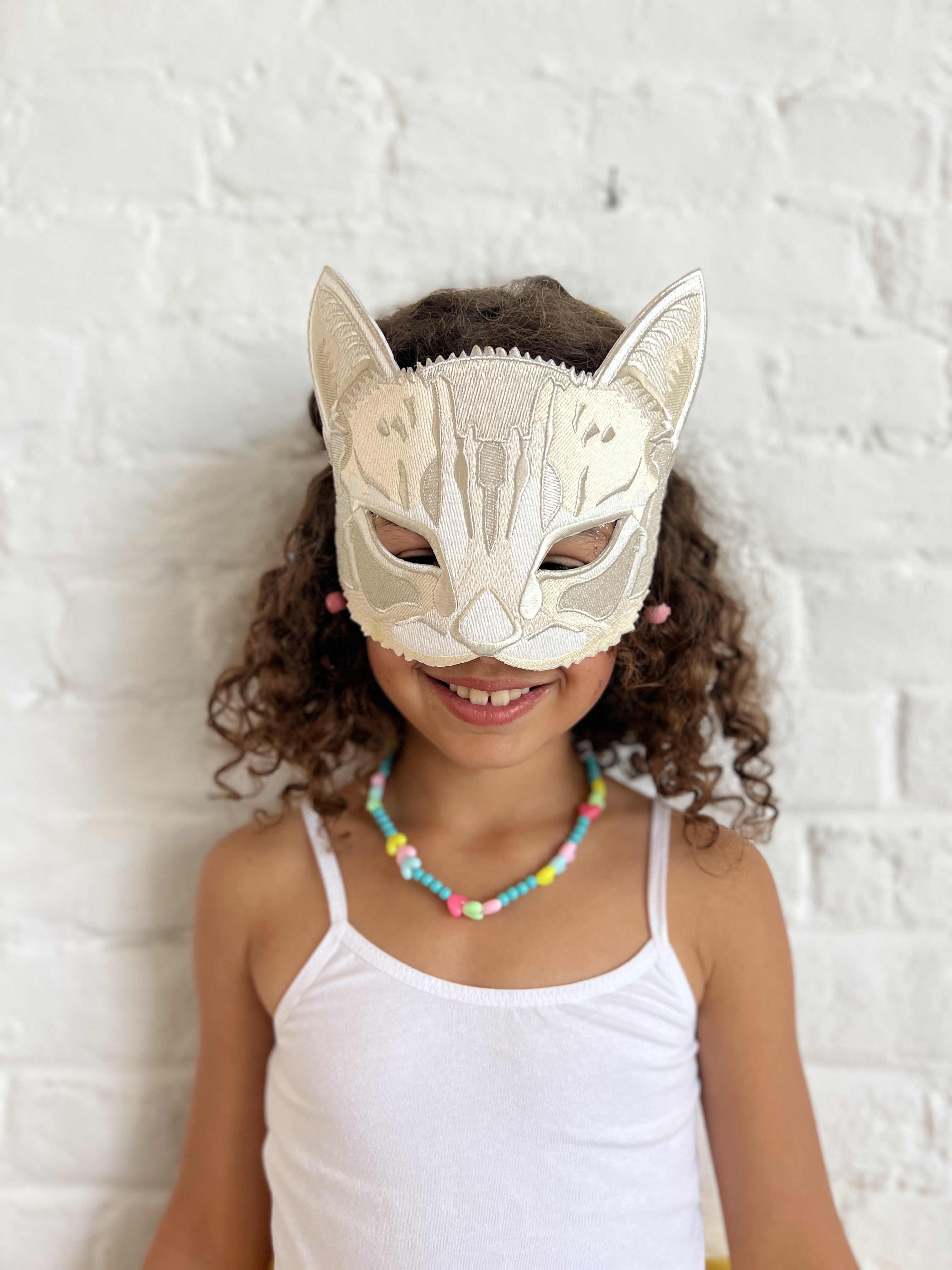 Icône De Masque De Costume De Visage De Chat De Fête D'enfant