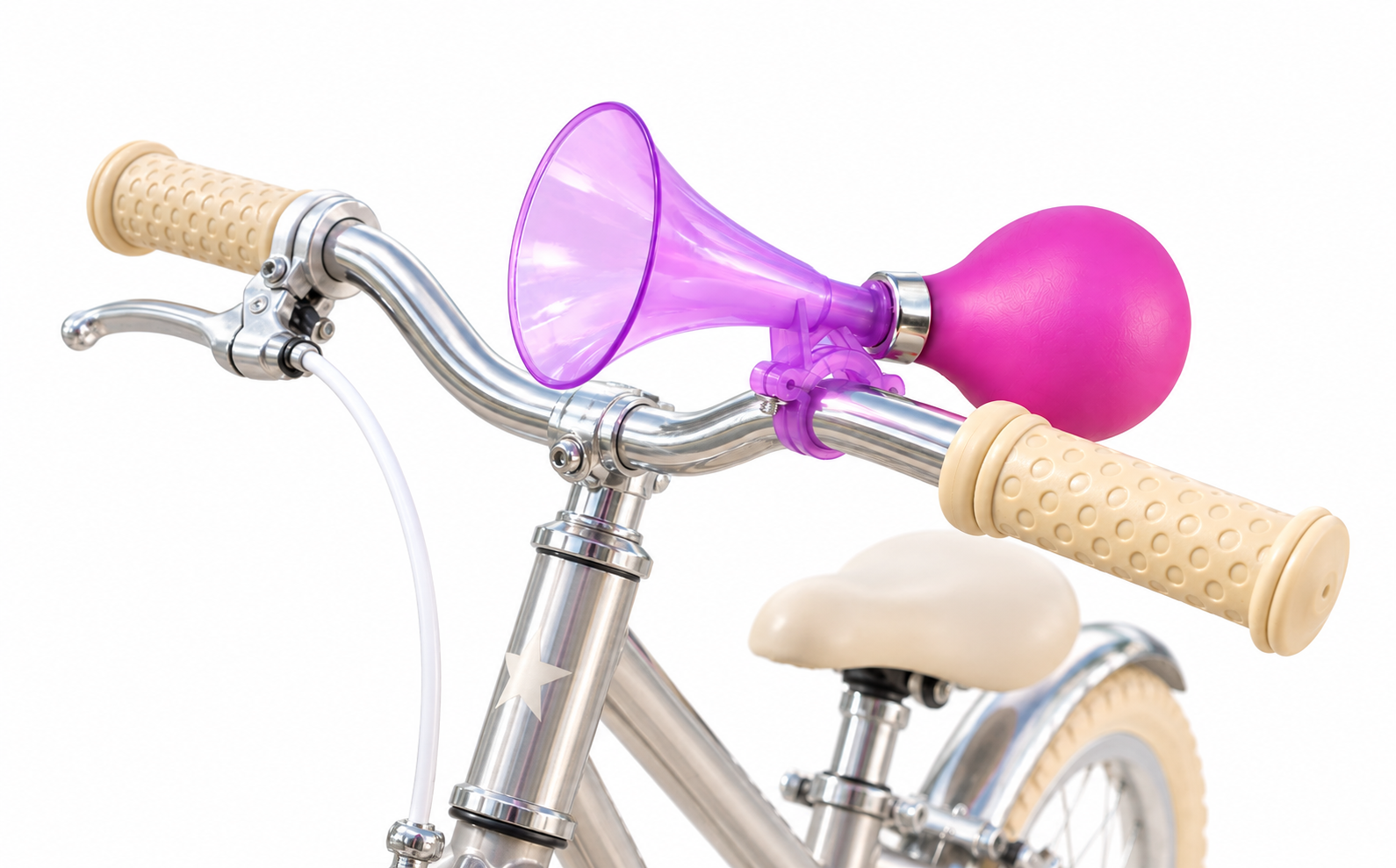 KLAXON VELO ENFANTS VIOLET
