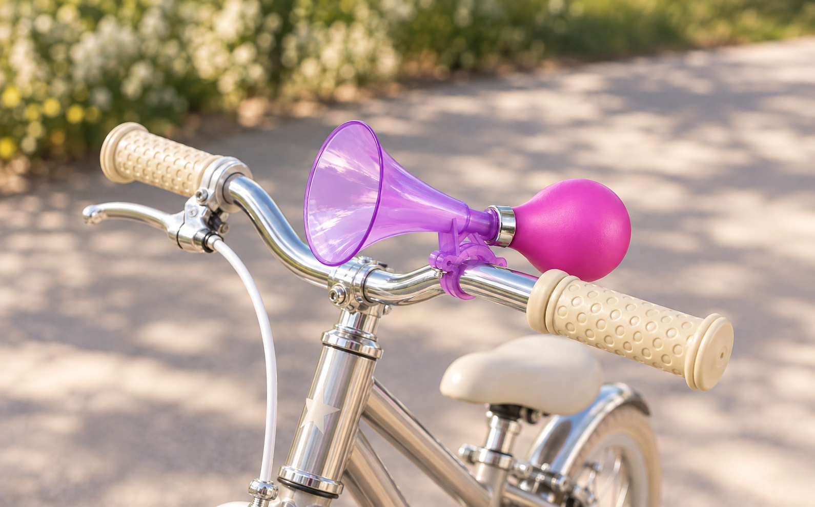 KLAXON VELO ENFANTS VIOLET