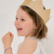 GOLD SEQUIN CROWN C037