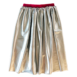 SILVER DISCO SKIRT SD-M00S