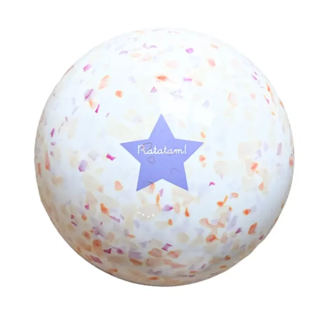 BALLON CONFETTIS VIOLET 22 RATATAM