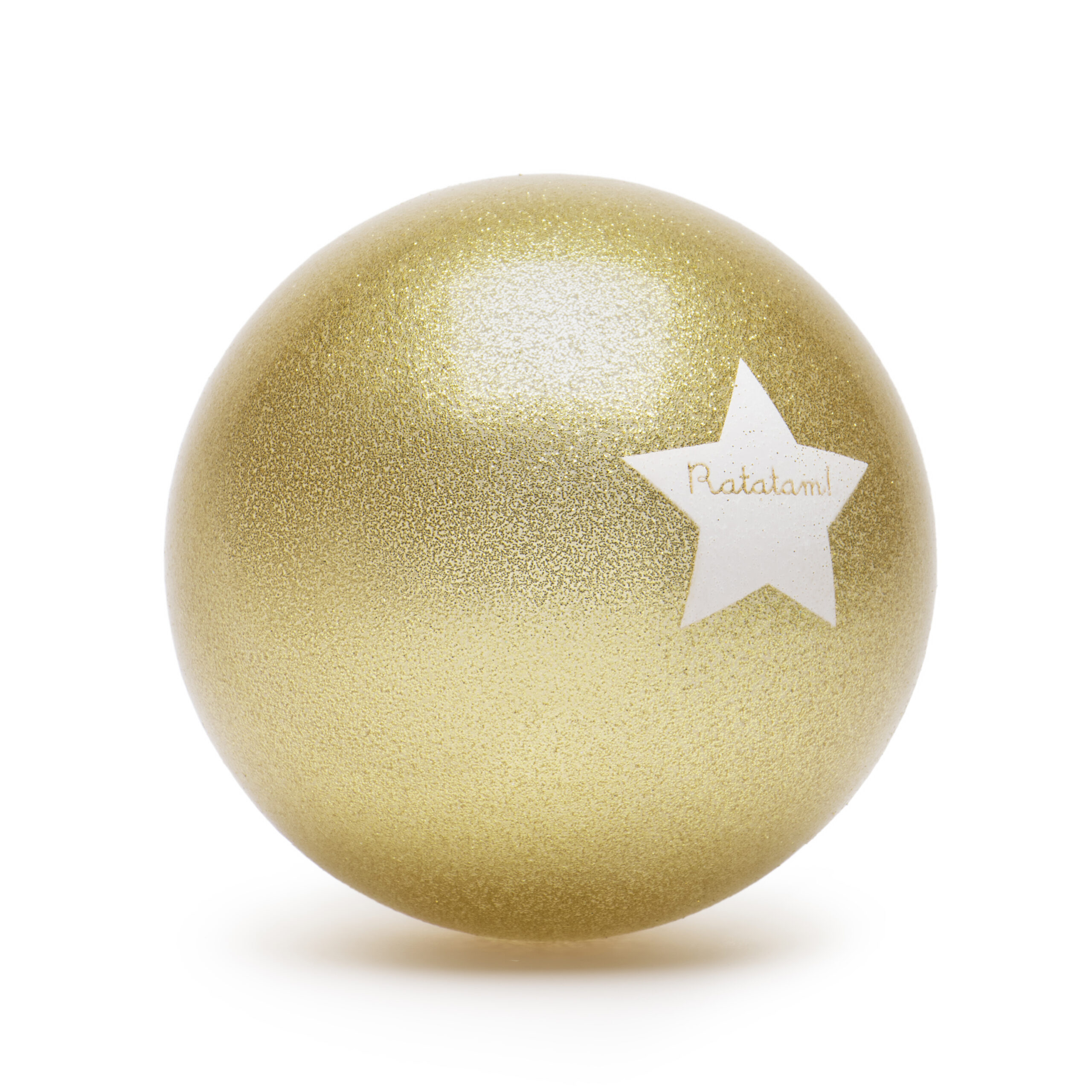 RATATAM KIDS GOLD GLITTER BALL B006