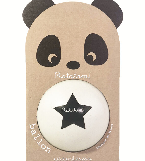 RATATAM KIDS WHITE ECO PANDA BALL