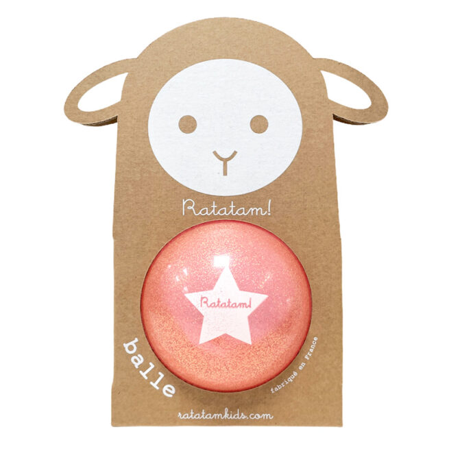 BABY MOUTON PINK BALL FOR KIDS B033-10 RATATAM KIDS