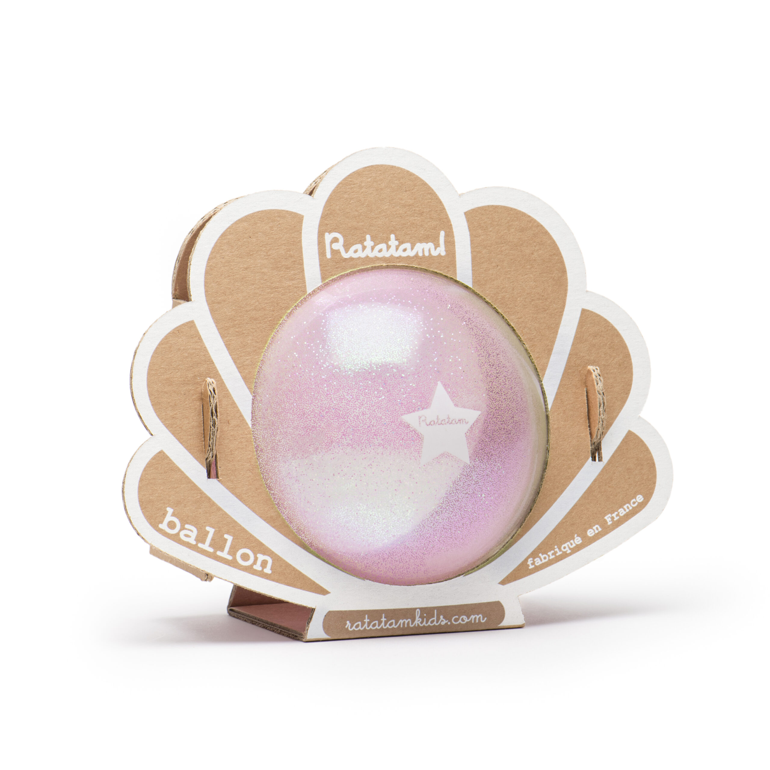 RATATAM KIDS PINK SEASHELL BALL B040