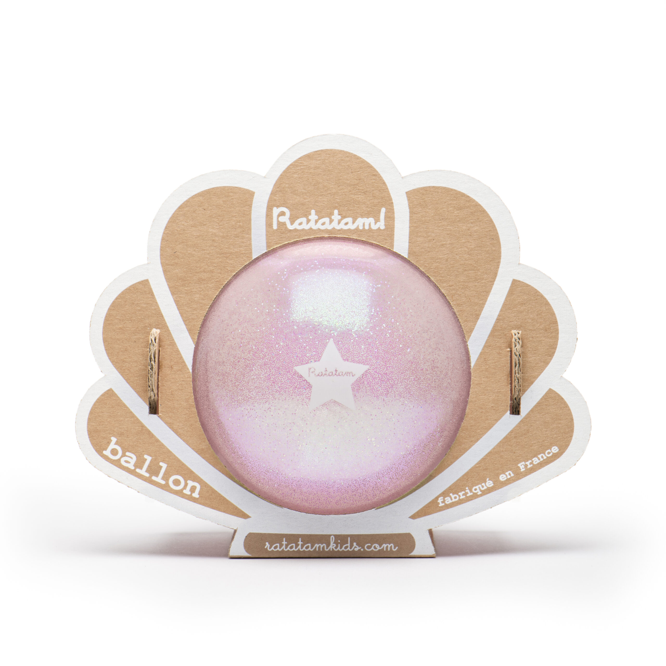 RATATAM KIDS PINK SEASHELL BALL B040