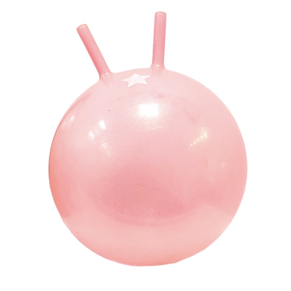 Acheter Ballon sauteur smiley 65 cm rose au meilleur prix