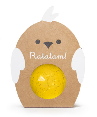 RATATAM KIDS YELLOW BIRD BOUNCING BALL