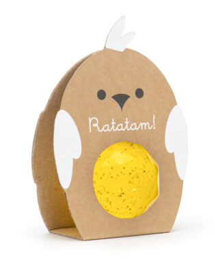 BALLE REBONDISSANTE OISEAU JAUNE RATATAM KIDS