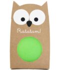 GREEN OWL BOUNCING BALL CHILDREN'S TOY BRH-045 RATATAM KIDS