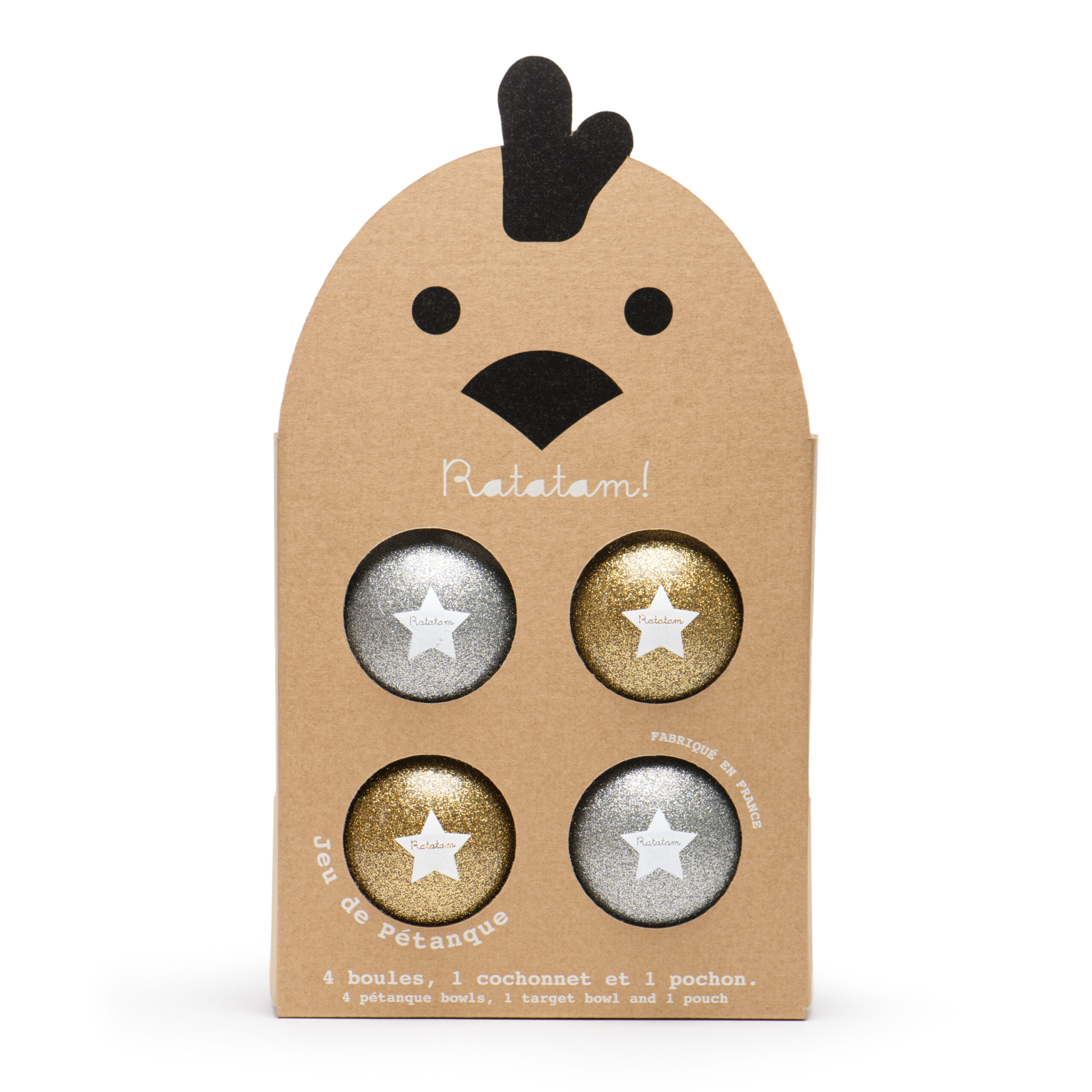 GOLD AND SILVER BOULES SET J018 RATATAM KIDS