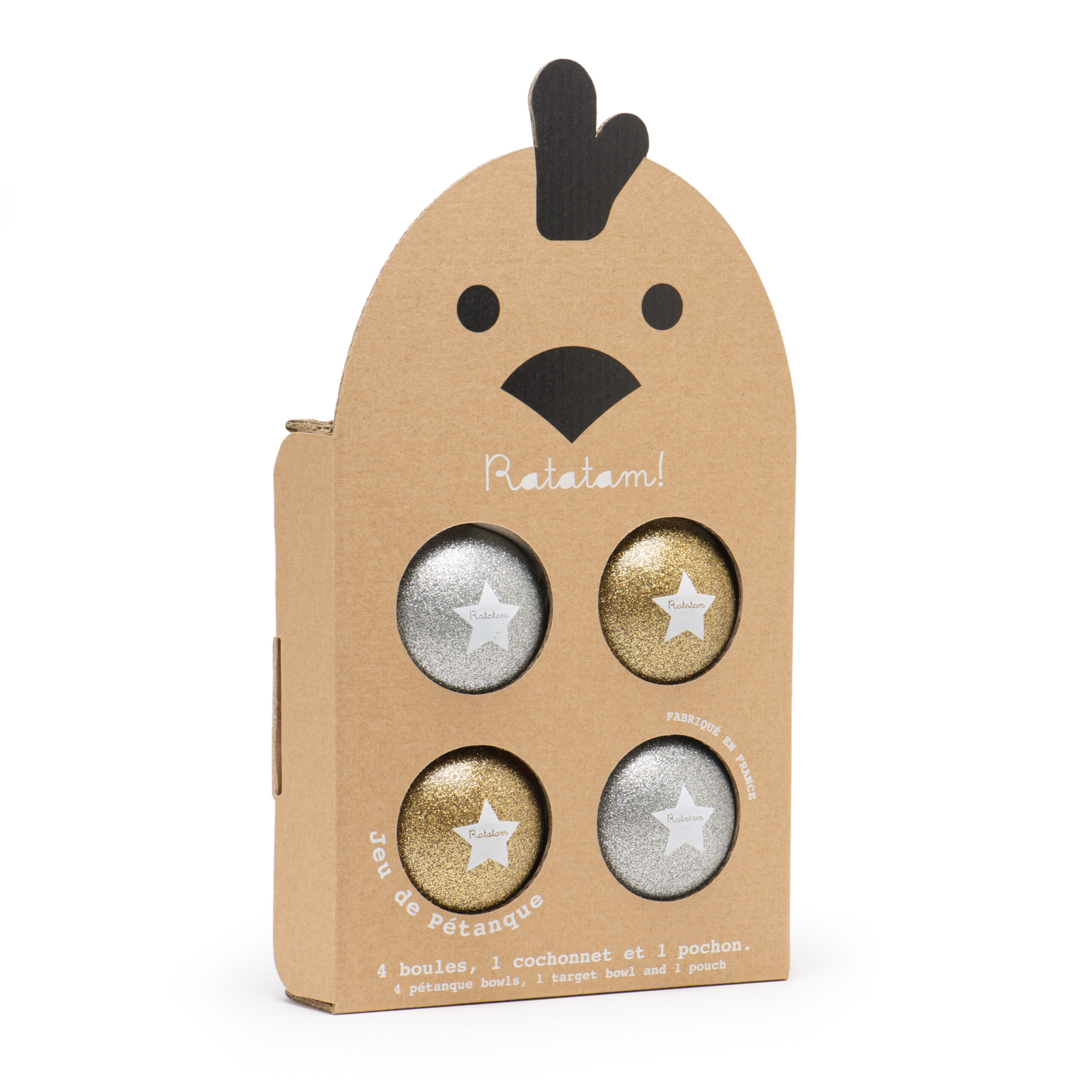 GOLD AND SILVER BOULES SET J018 RATATAM KIDS