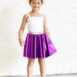 LA JUPE QUI TOURNE METALISEE VIOLET RATATAM KIDS