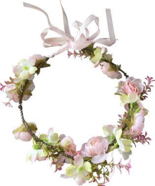 RATATAM KIDS PALE PINK WREATH CF-044