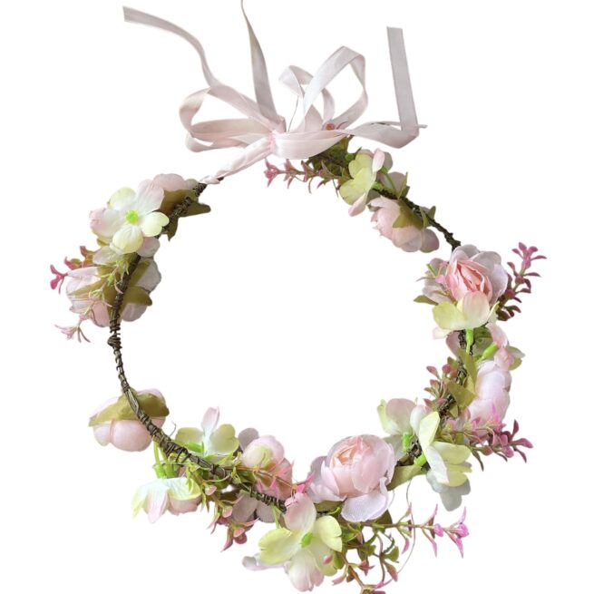 RATATAM KIDS PALE PINK WREATH CF-044