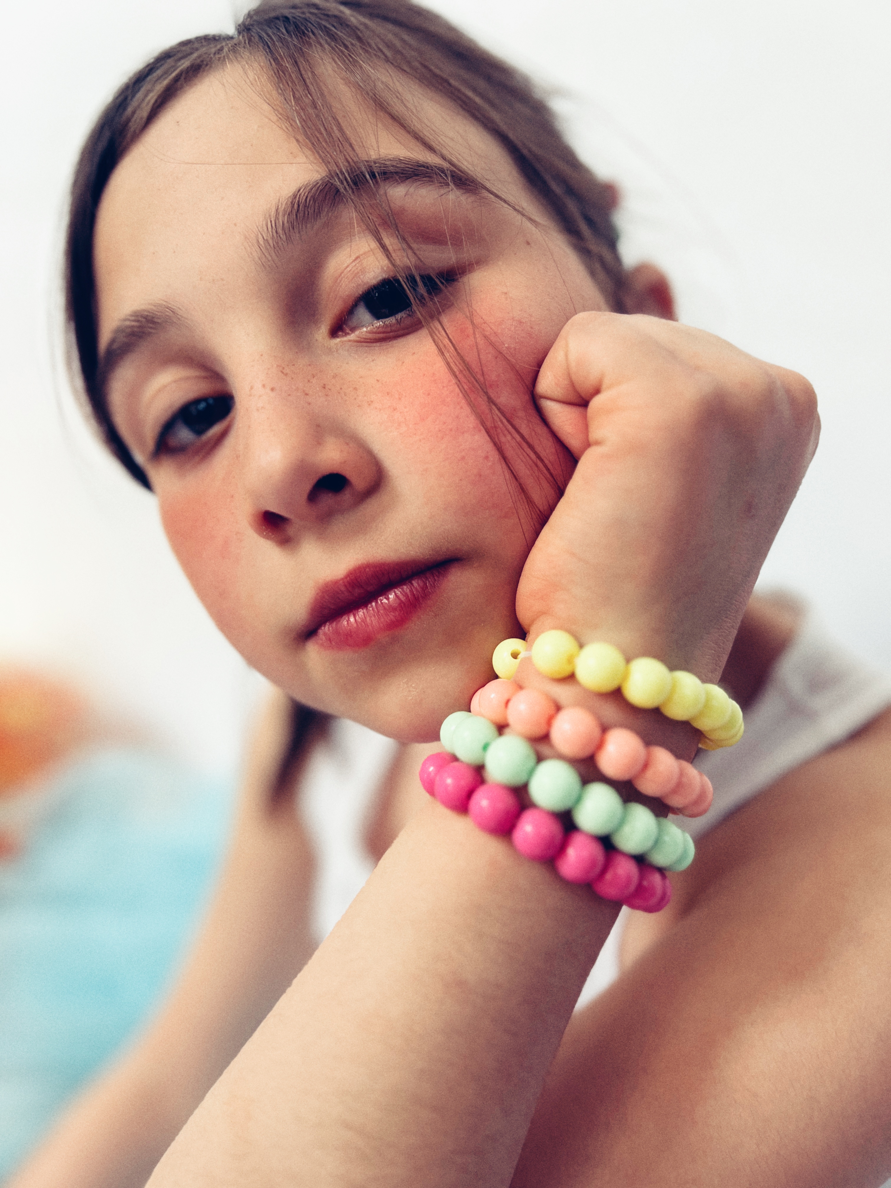 Kit Perles Bijoux Enfant, Perles Enfants, Perles pour Bracelet