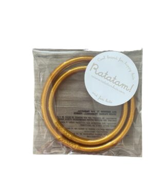 BRACELETS TUBES ENFANT ET MAMAN DORE RATATAM KIDS BT-M012E