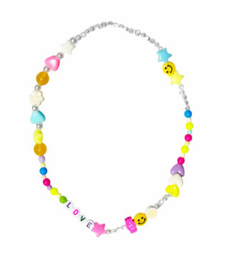 COLLIER ELASTIQUE EN PERLE COLLECTION LOVE RATATAM KIDS CO-LOV02