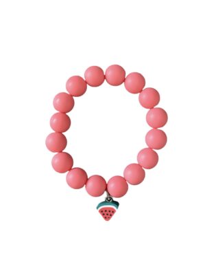 RATATAM KIDS PINK PEARL AND PASTE ELASTIC BRACELET BP-P005W