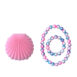 RATATAM KIDS PINK PEARL BRACELET AND NECKLACE SHELL SET SP-M004C