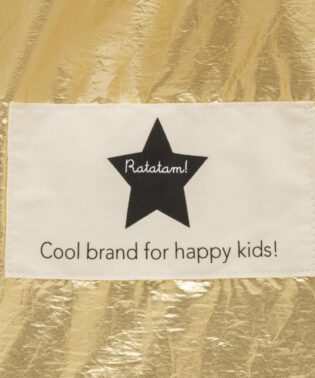 TOTEBAG METALISE OR RATATAM KIDS TB-A028