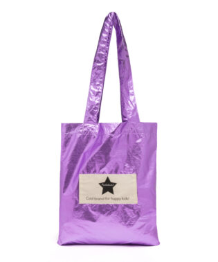 TOTEBAG METALISSE VIOLET RATATAM KIDS TB-A031