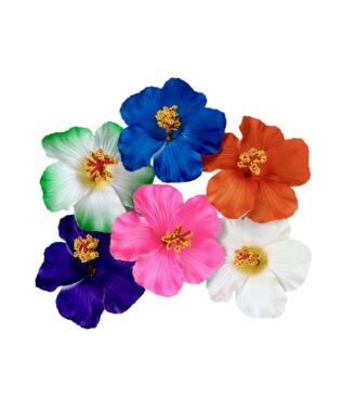 PINK FLOWER HAIR CLIP PF-006P