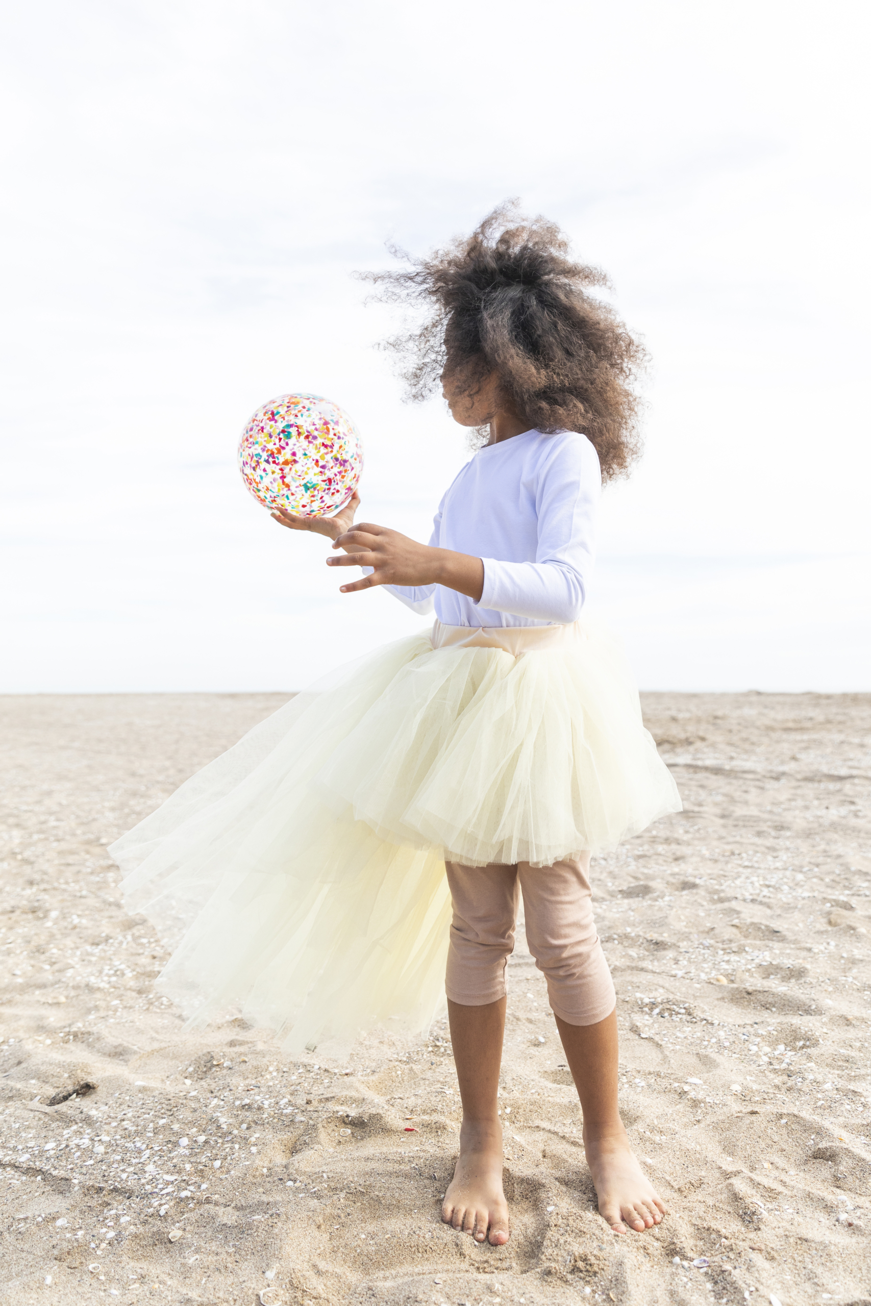 TUTU ROCK VANILLE DEGUISEMENT JUPE POUR ENFANTS RATATAM
