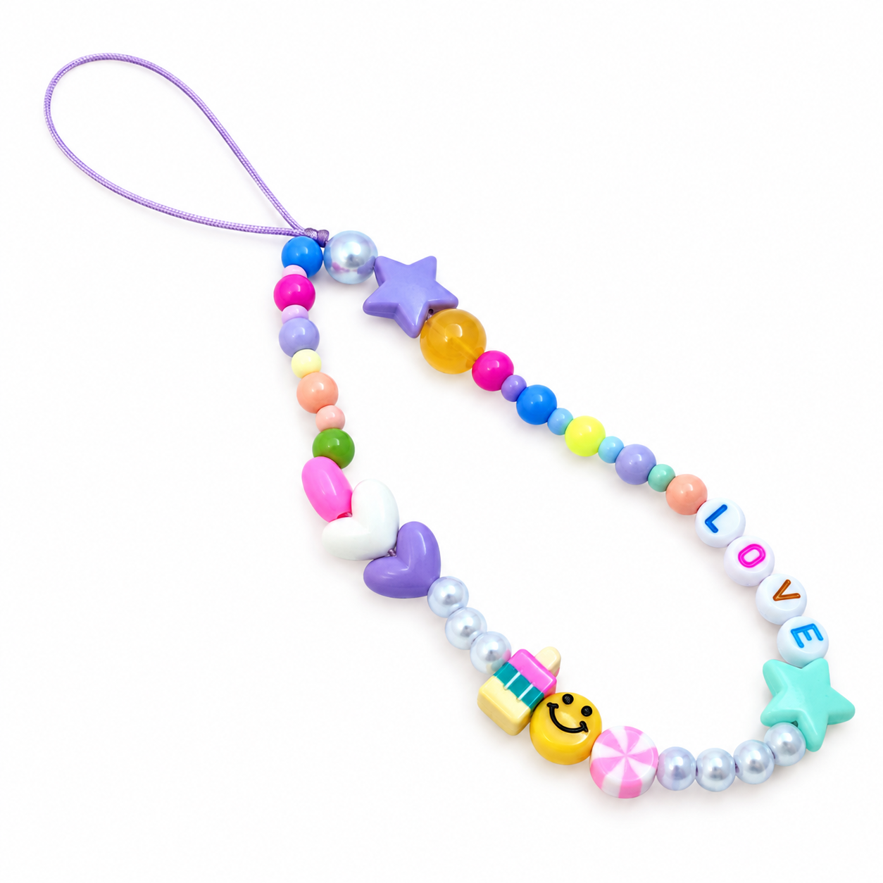 BIJOUX DE TELEPHONE love LT-LOV04 CHAINE DE TELEPHONE LOVE LT-LOV04