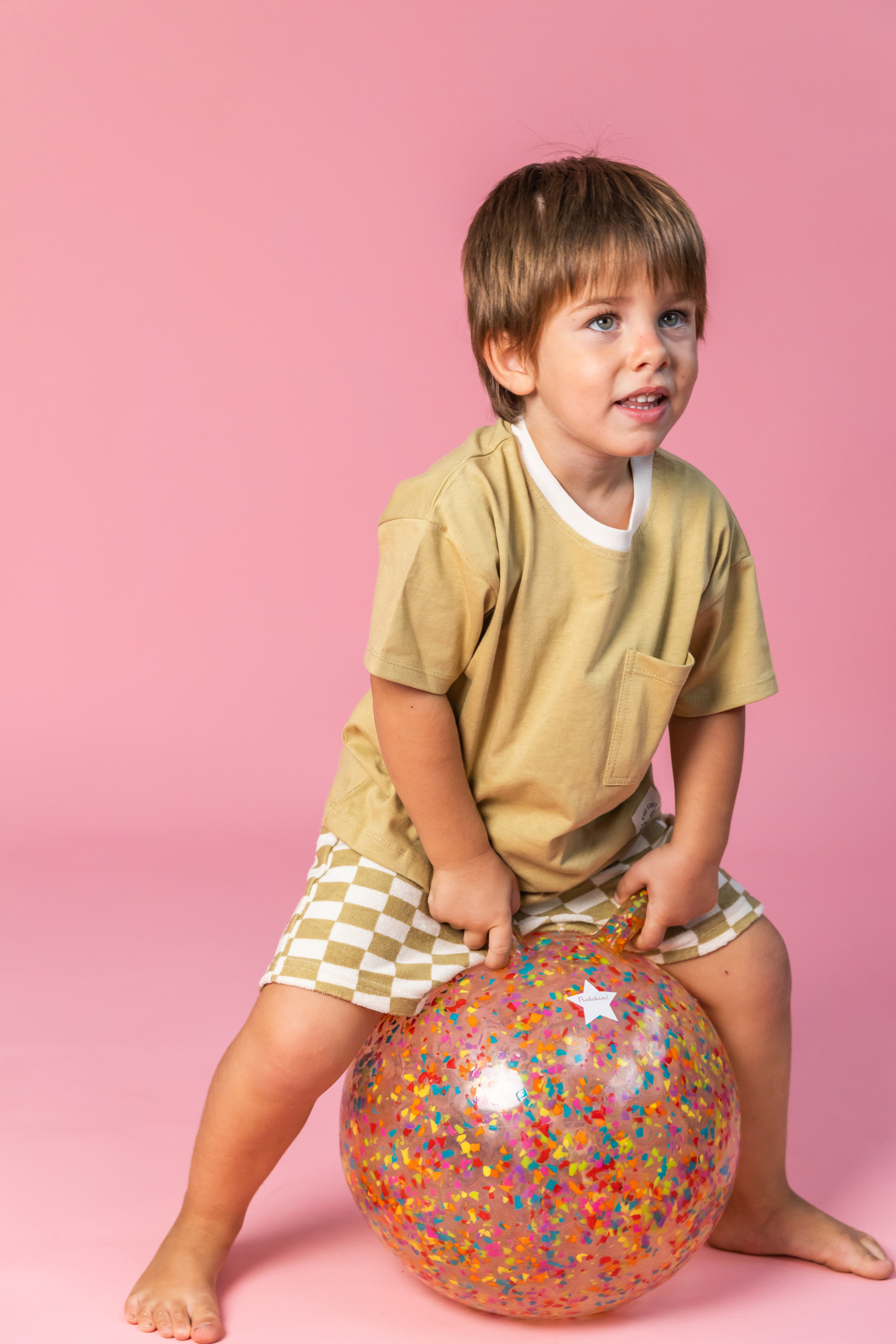 BS-009 JUMPING BALLS CONFETTI - 2 BALLON SAUTEUR CONFETTI POUR ENFNATS RATATAM - JUMPINK BALL CONFETTI JOUET JEUX ENFANT