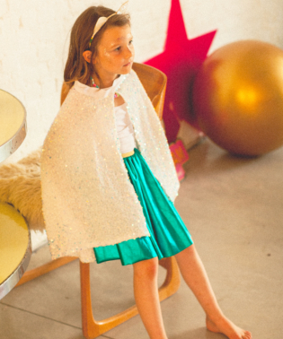 CAPE SNOWHITE ENFANTS DEGUISEMENT RATATAM