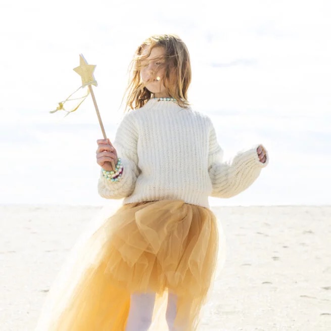 JUPE TUTU ROCK MOKA ENFANTS DEGUISEMENT RATATAM