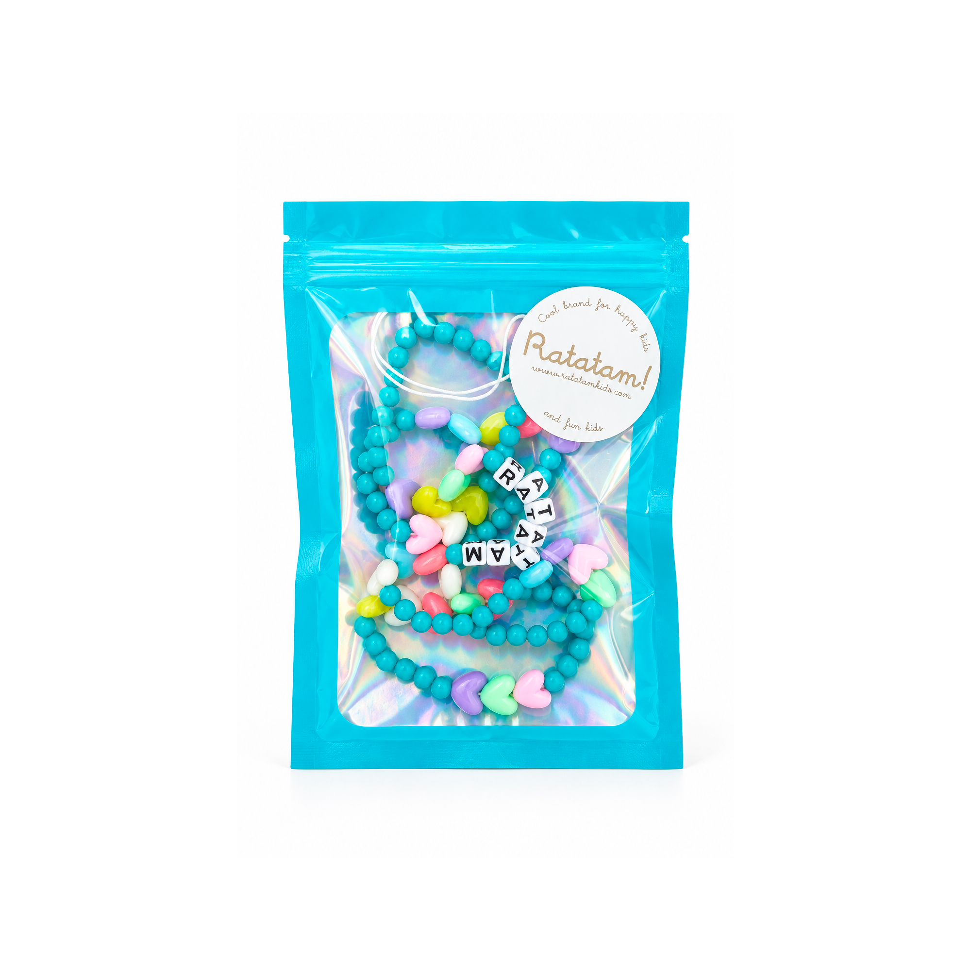 BIJOUX DE TELEPHONE BLEU COEURS packaging 2 CHAINE DE TELEPHONE BLEU COEUR RATATAMCHAINE DE TELEPHONE BLEU COEUR RATATAM
