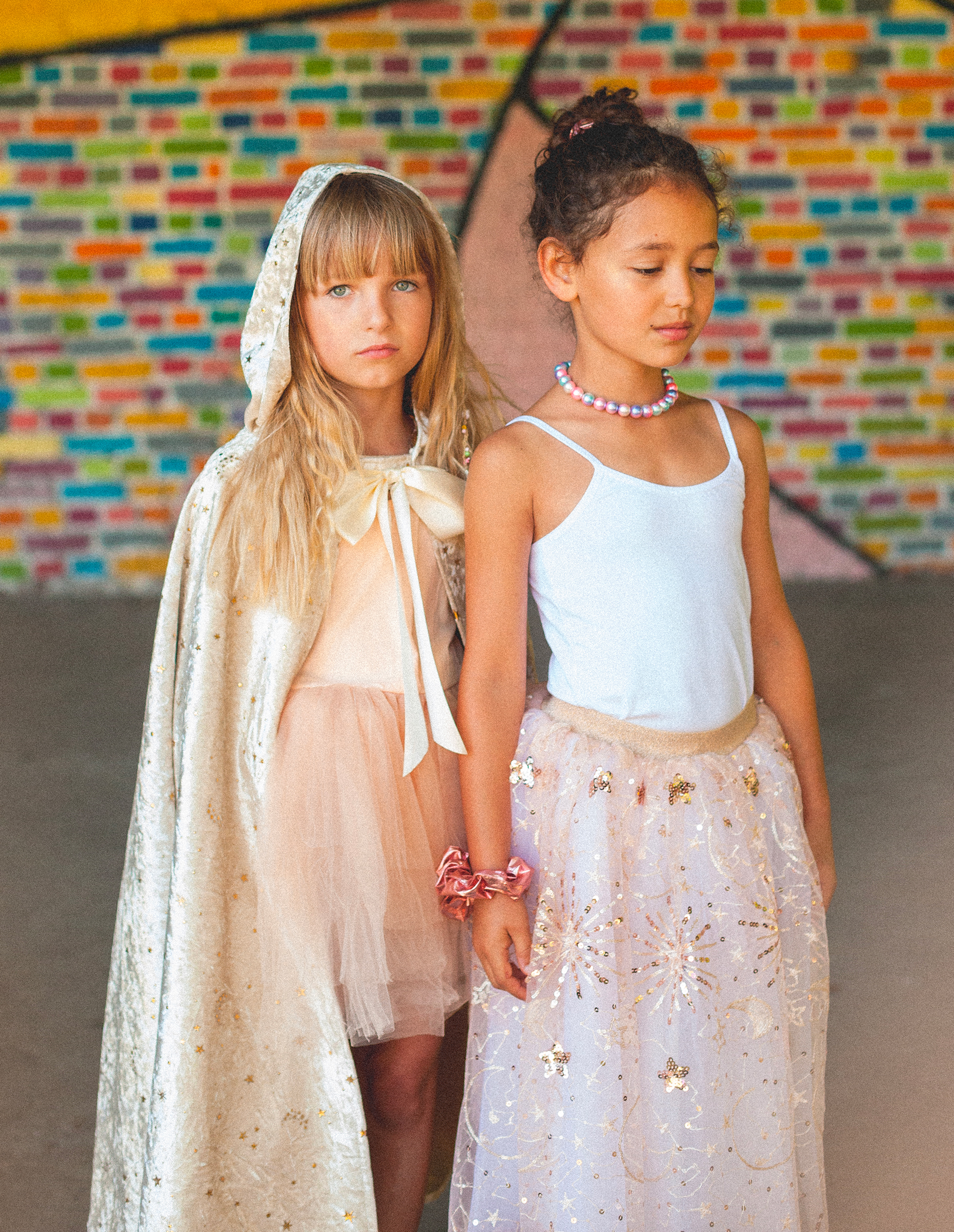 JUPE BRODEE LUNE RATATAM DEGUISEMENT ENFANT