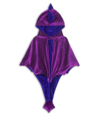 DEGUISEMENT DRAGON EN VELOURS VIOLET ET BLEU DG-S011 RATATAM KIDS