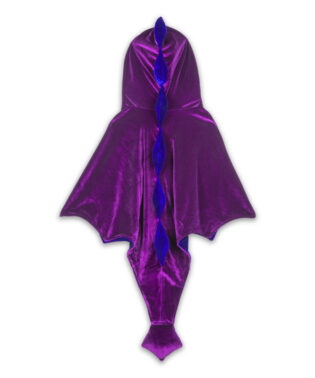 DEGUISEMENT DRAGON EN VELOURS VIOLET ET BLEU DG-S011 RATATAM KIDS