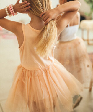 LA ROBE TUTU ABRICOT RATATAM KIDS