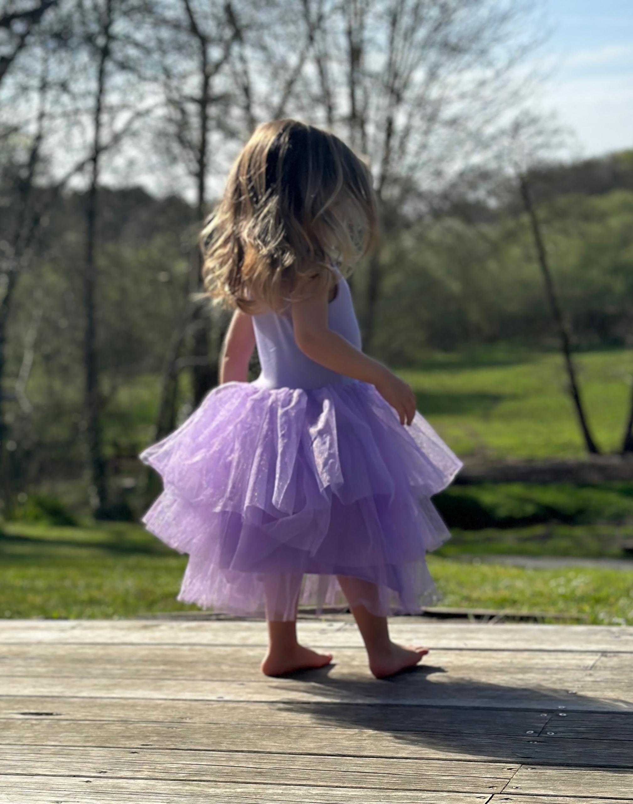 ROBE TUTU VIOLETTE ENFANTS DEGUISEMENT ENFANT